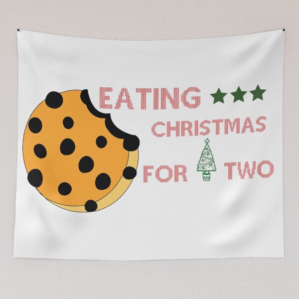 Item preview, Eating chistmas cookies for two designed and sold by Desibeau.
