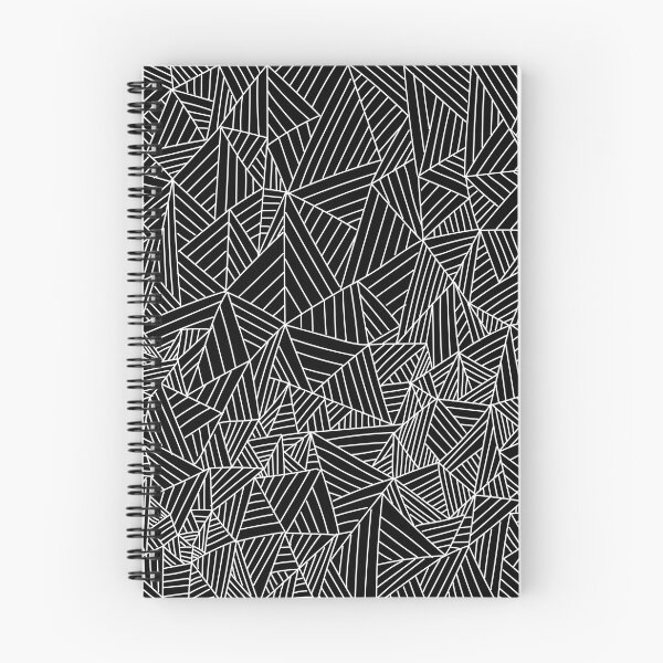 Item preview, Black Triangle Line Art Pattern designed and sold by Moyanana.