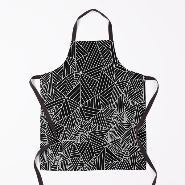 Item preview, Black Triangle Line Art Pattern designed and sold by Moyanana.