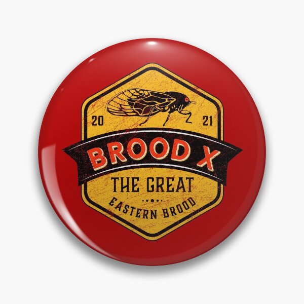 Item preview, Cicadas Brood X The Great Eastern Brood designed and sold by AntiqueImages.