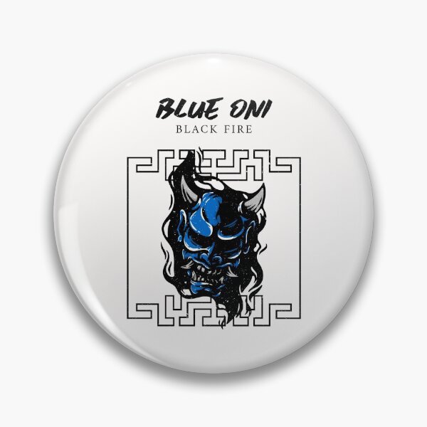 Item preview, Blue Oni - Japanese Icons designed and sold by ManiaTeec.