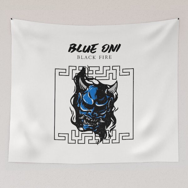 Item preview, Blue Oni - Japanese Icons designed and sold by ManiaTeec.