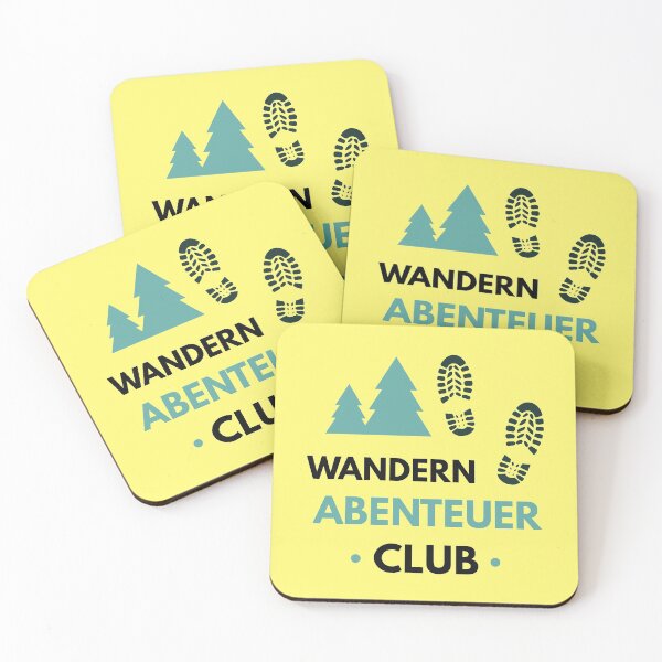 Item preview, Hiking Adventure Club | German hiking | Black hiking t-shirt designed and sold by Ainbowz-Artwork.