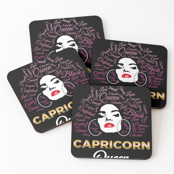 Item preview, Capricorn Queen Astrology Gift for Black Capricorn Women   designed and sold by Rzelemenz.