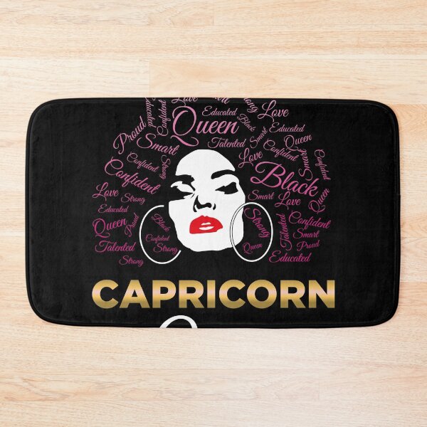Item preview, Capricorn Queen Astrology Gift for Black Capricorn Women   designed and sold by Rzelemenz.