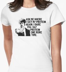 Vegan Protein Women's Fitted T-Shirt