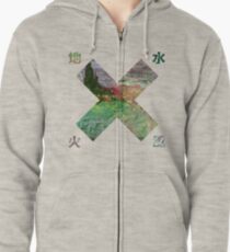 VAPOR VAN GOGH Zipped Hoodie