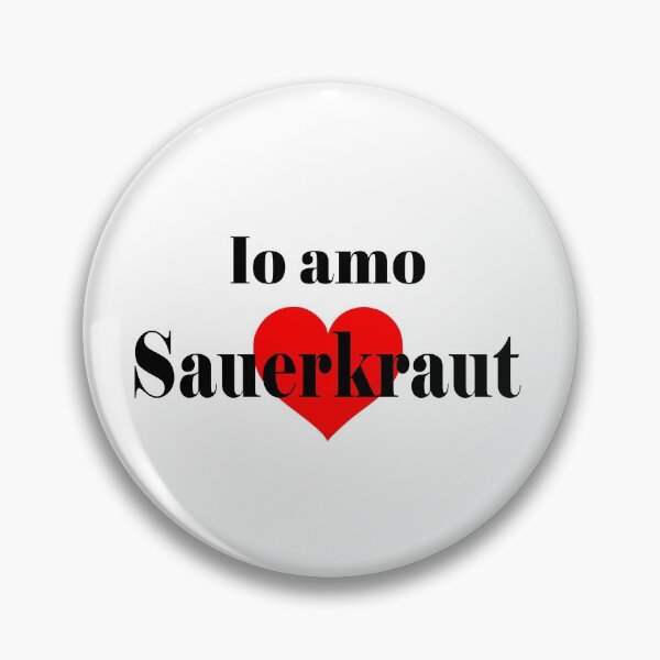 Item preview, Io amo Sauerkraut designed and sold by Patrick Khoury.