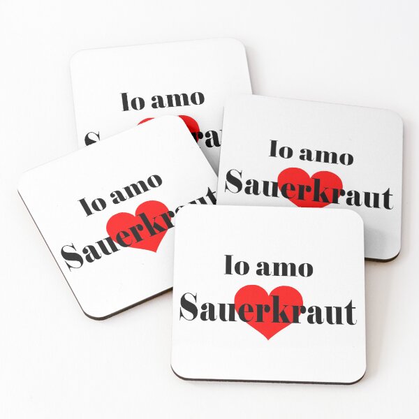 Item preview, Io amo Sauerkraut designed and sold by Patrick Khoury.