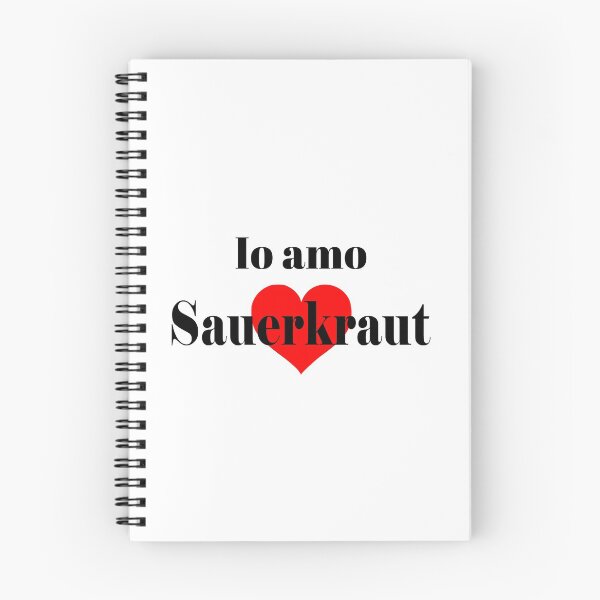 Item preview, Io amo Sauerkraut designed and sold by Patrick Khoury.
