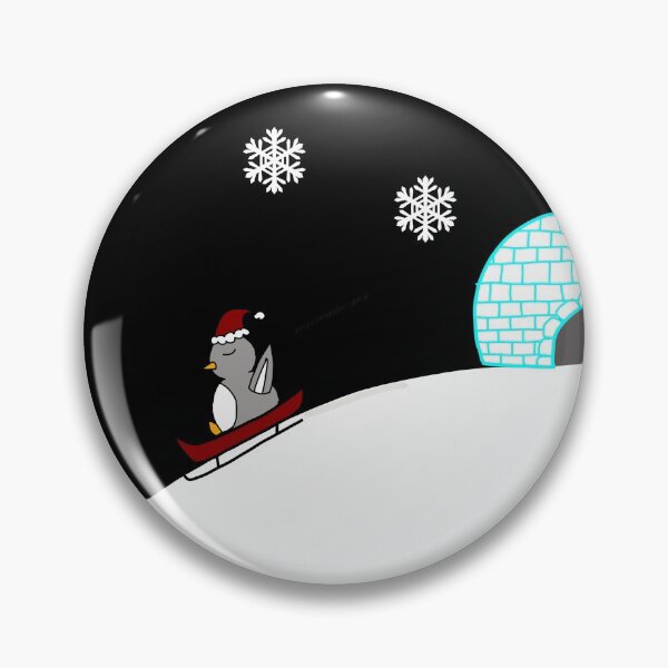 Item preview,  Penguin sledding 2 designed and sold by CSJcreations.
