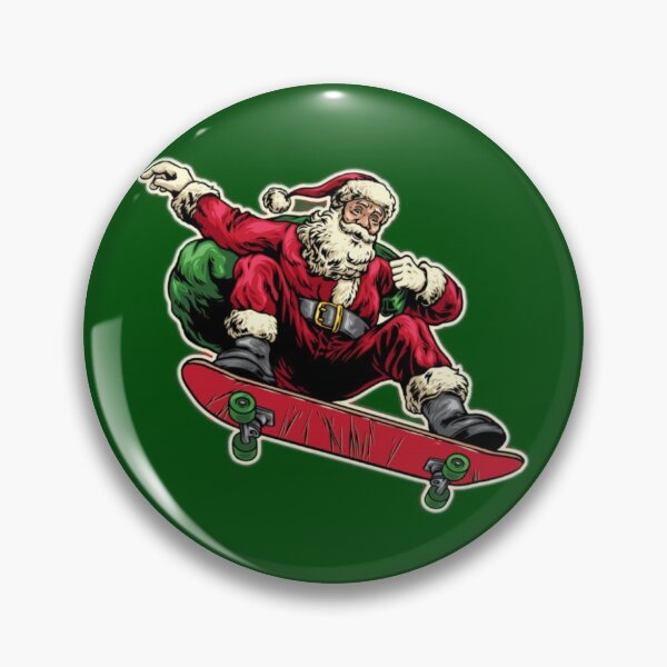 Artikelvorschau, Santa Skateboarding entworfen und verkauft von TheFluffySide.