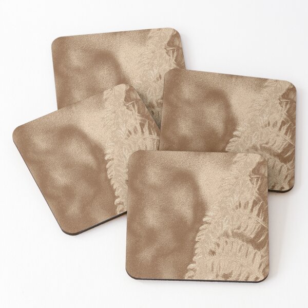 Item preview, Stylish wild fern - golden brown designed and sold by SulkaCreative.