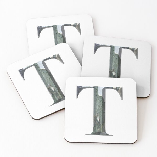Item preview,    Alphabet Monogram tree-Letter T designed and sold by loveoceanair.