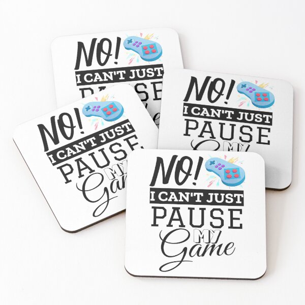Item preview, I Can't Just Pause My Game Funny Gamer T-Shirt Gift designed and sold by SzilviaHDesign.