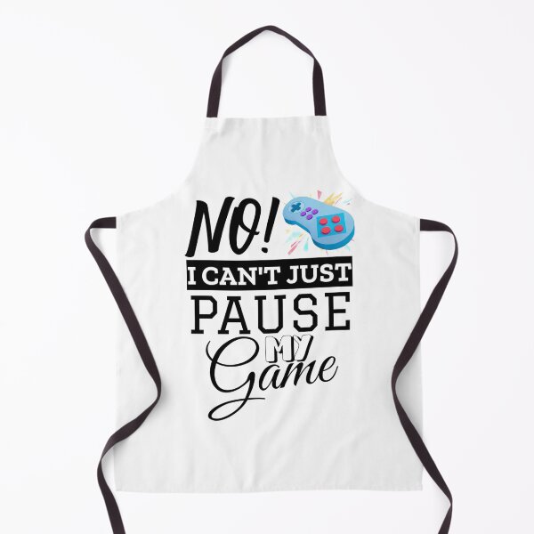 Item preview, I Can't Just Pause My Game Funny Gamer T-Shirt Gift designed and sold by SzilviaHDesign.