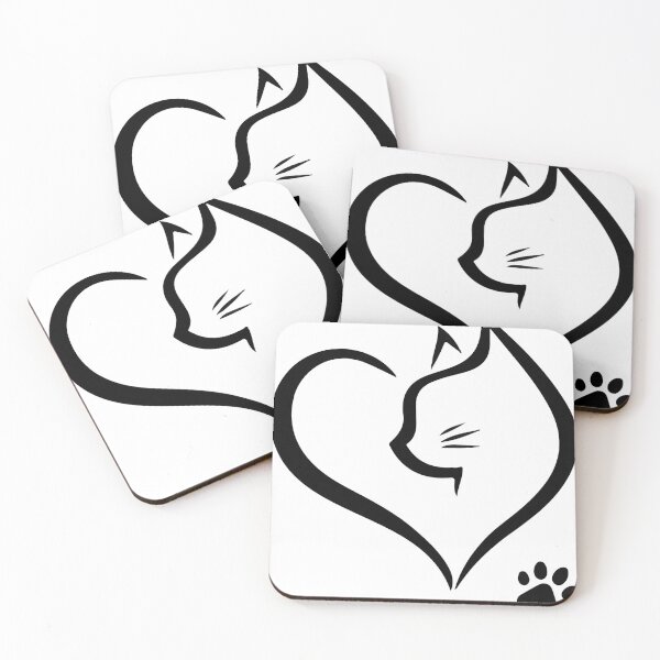 Item preview, sweet happy cub kittens heart design designed and sold by kanugi.