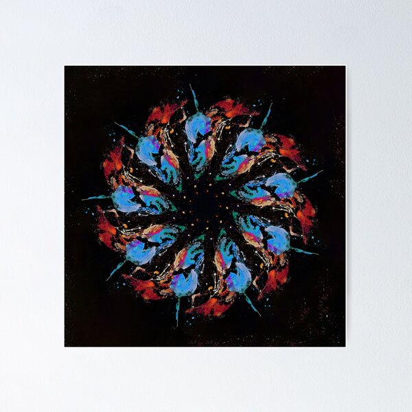 Item preview, STP Screen Transfer Process - 681 - WDVMM - 1041 - Sporulation Mandala 1 04 designed and sold by WetdryvacRB01.