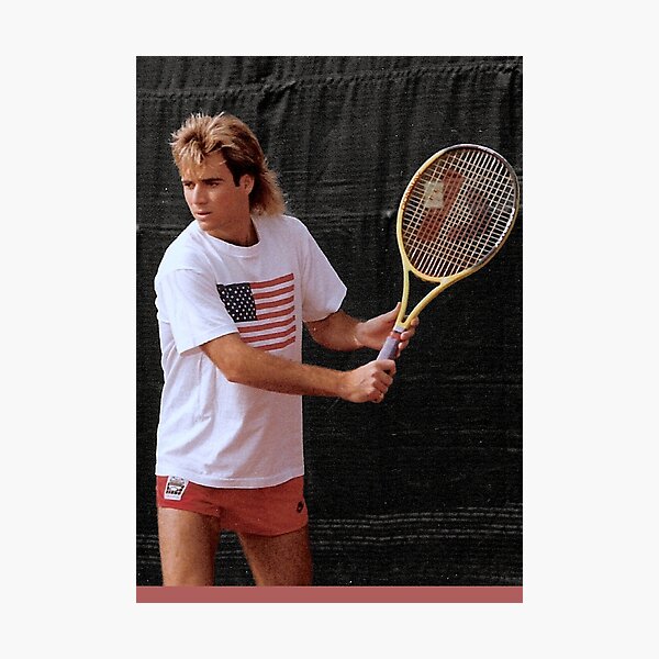 Andre Agassi Photographic Print