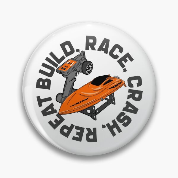 Item preview, Race, Build, Crash, Repeat I RC Boats Model Boats Brushless designed and sold by tbauernhoferbiz.