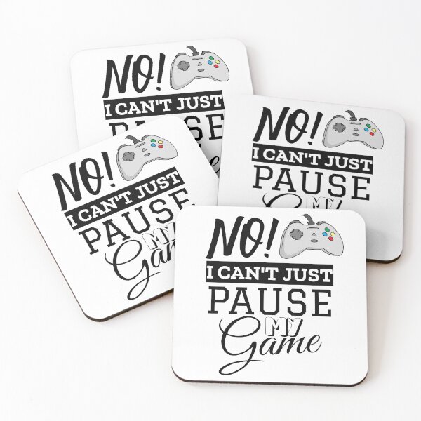 Item preview, I Can't Just Pause My Game Funny Gamer T-Shirt Gift designed and sold by SzilviaHDesign.