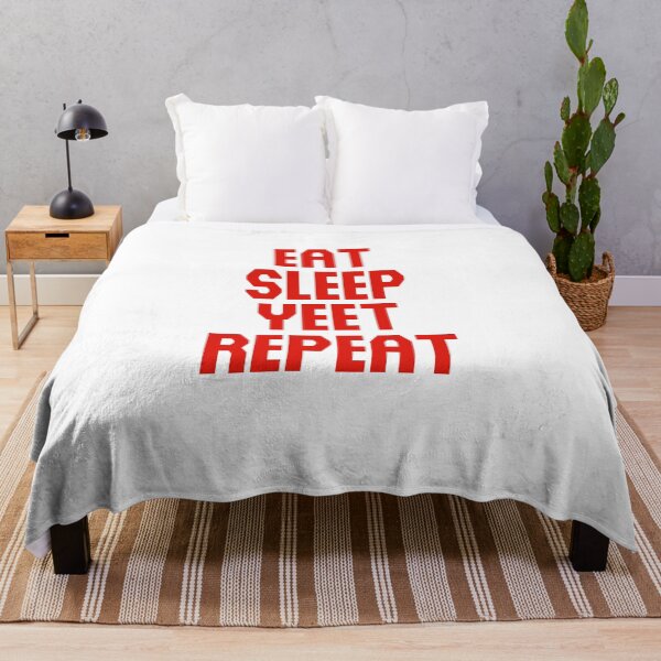 Item preview, Eat Sleep Yeet Repeat Red designed and sold by Shujii.