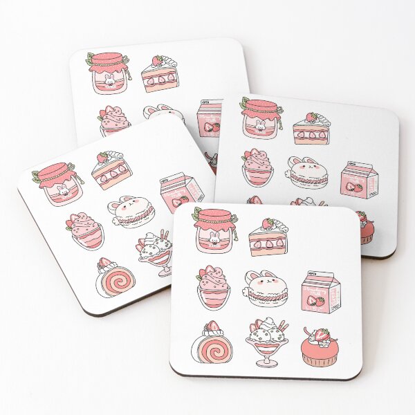 Item preview, Strawberry Aesthetic Food  designed and sold by love-101.