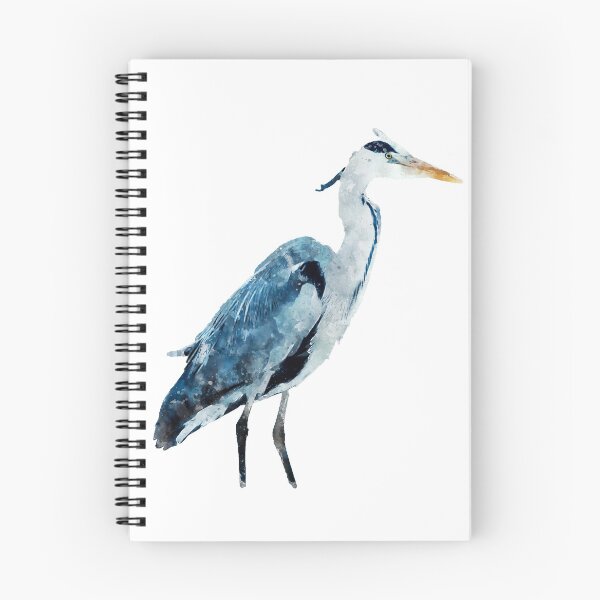 Item preview, Blue Heron Unique Watercolor Print Graphic designed and sold by DSArtGoods.