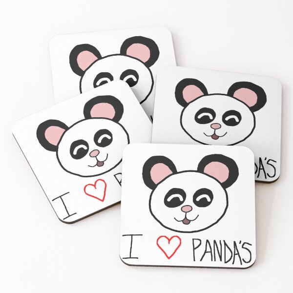 Item preview, I love pandas designed and sold by Teresa Hulbert.