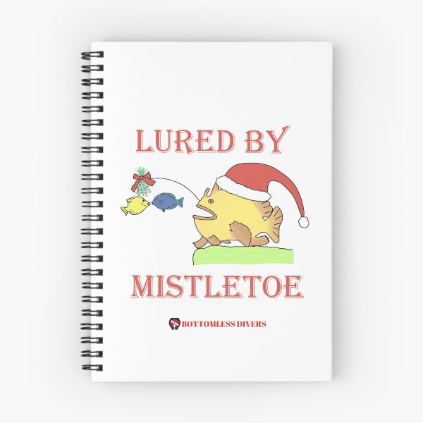 Item preview, Frog Fish Luring Christmas Dinner Guests with Mistletoe designed and sold by BottomlessDiver.