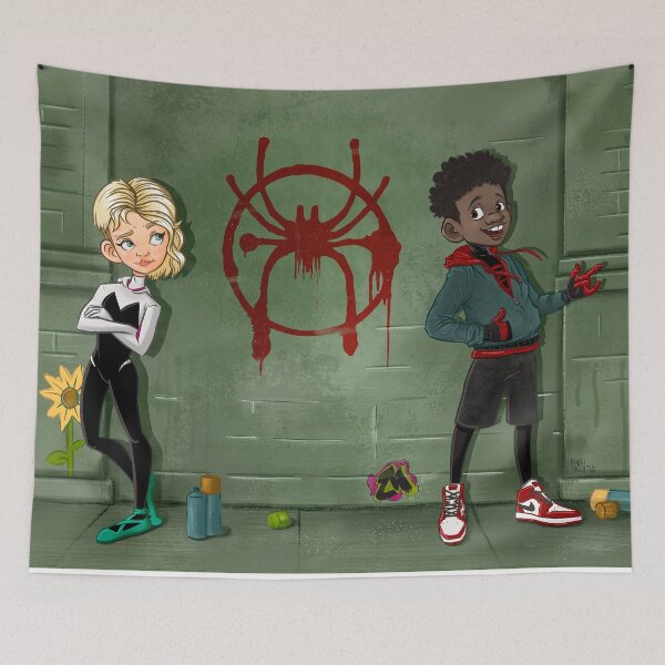 Item preview, Spider graffitti designed and sold by Berta-Merlotte.