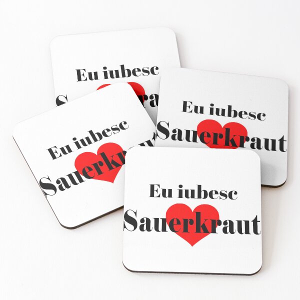 Item preview, Eu iubesc Sauerkraut (Varza acra) designed and sold by Patrick Khoury.