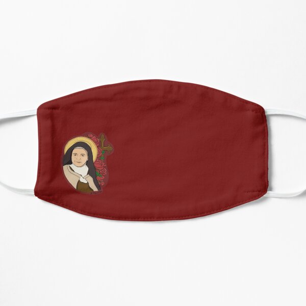 St. Thérése of Lisieux Flat Mask