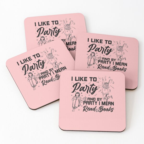 Item preview, Like To Party And By Party I Mean Read Books Reading Gift designed and sold by HeroTee.