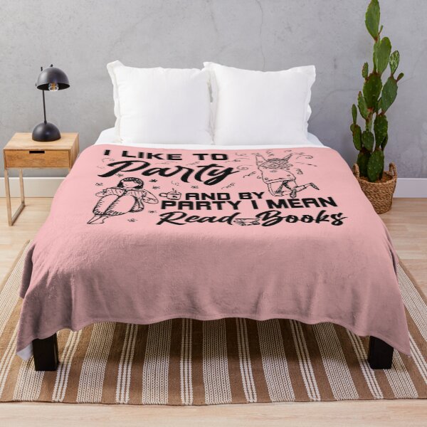 Item preview, Like To Party And By Party I Mean Read Books Reading Gift designed and sold by HeroTee.