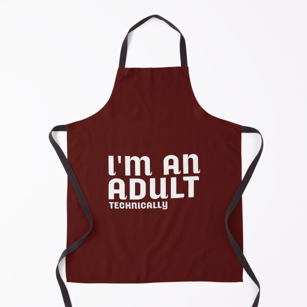 Item preview, Im an Adult Technically T-Shirt Funny 18th Birthday Gift designed and sold by medbouk1.
