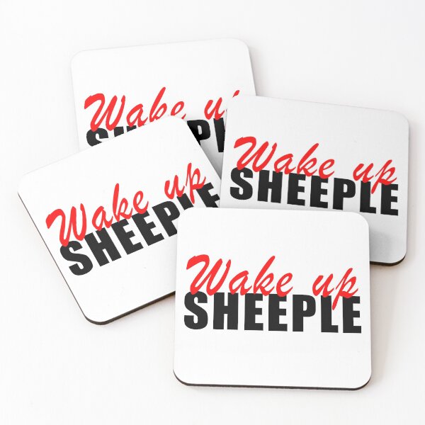Item preview, Wake up Sheeple, sheep woke designed and sold by ArtOfRebellion.