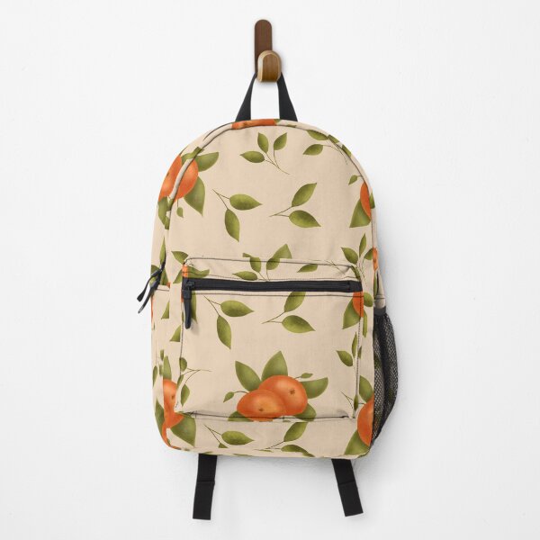 Item preview, Orange Summer Fruit Pattern designed and sold by Lavender Mint Graphics.