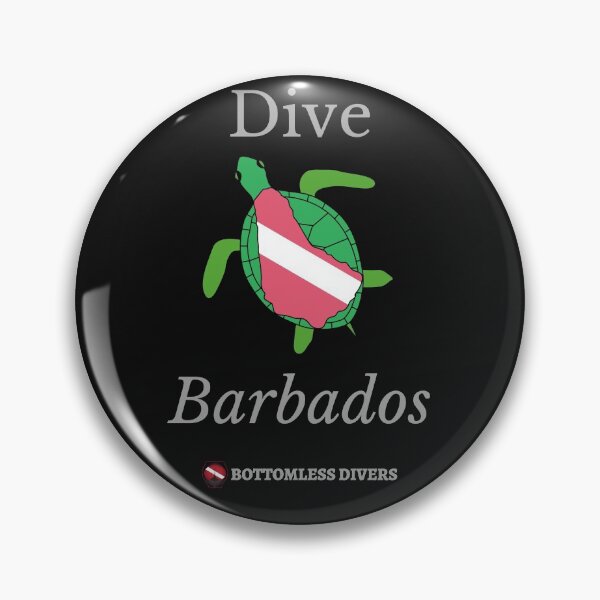 Item preview, Dive Barbados Turtle with Grey Font designed and sold by BottomlessDiver.