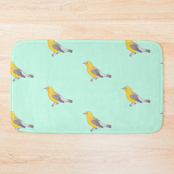 Item preview, Prothonotary Warbler cute yellow songbird designed and sold by TheWaterBirds.