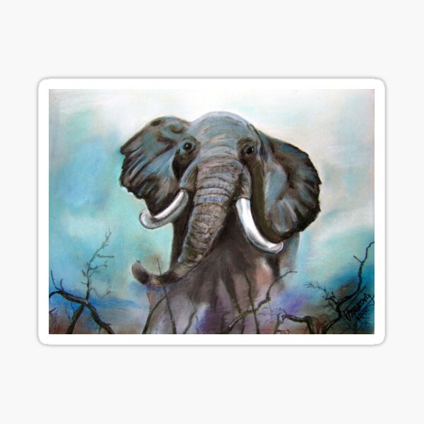 Elefante Pegatina