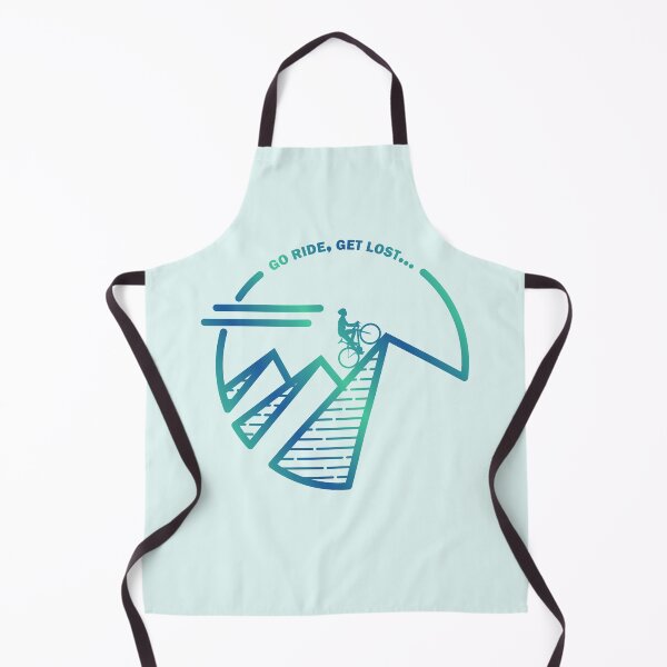 Item preview, Climbing Abstract Triple Peaks Green Blue Gradient designed and sold by RabeDesigns.