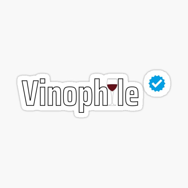 Verified Vinophile Sticker