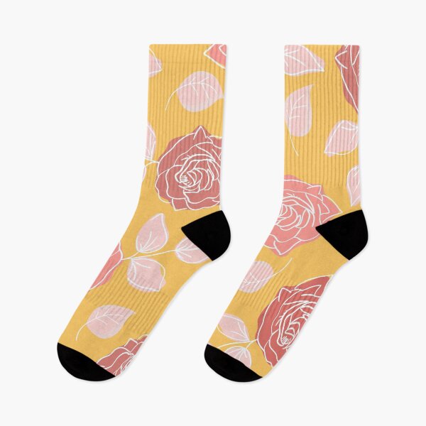 Item preview, "Roses" Pink and Yellow Pattern designed and sold by wilder-mind.