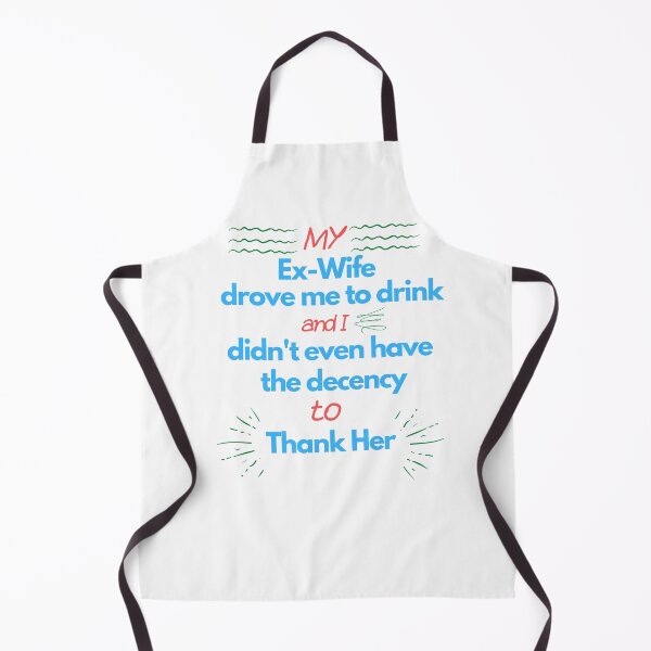 Item preview, Ex-Wife Irony Alcohol designed and sold by wholigans.