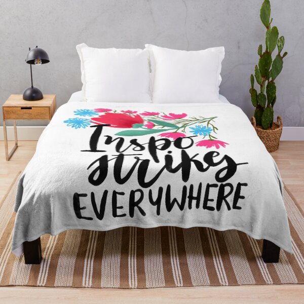 Item preview, Inspiration strikes everywhere designed and sold by printmesomecolo.