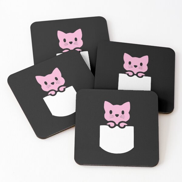 Item preview, Sweet happy cub kittens pocket design designed and sold by kanugi.
