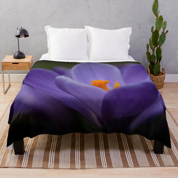 Item preview, Violet Crocus Flower designed and sold by Roland Pokrywka.
