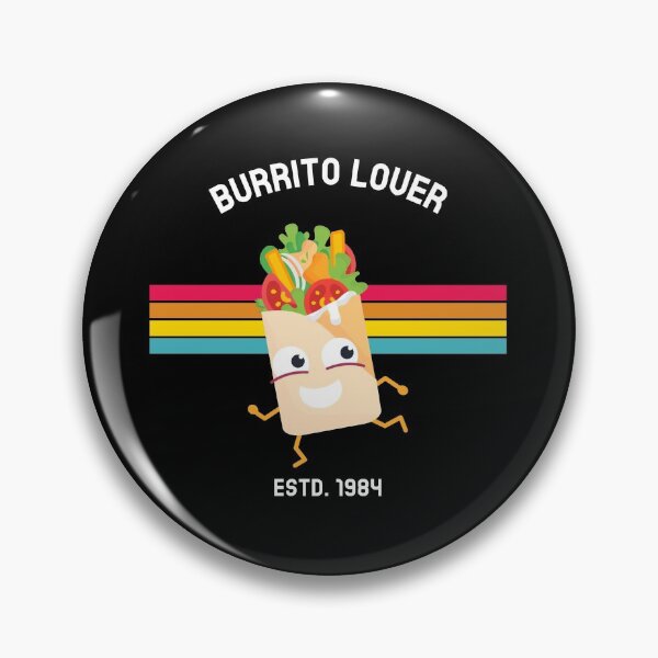 Item preview, Retro Burrito Lover - Gift for mexican food lover designed and sold by TamGustam.