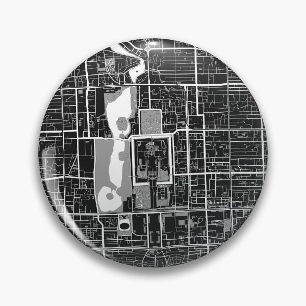 Item preview, Beijing Map, People's Republic of China designed and sold by pinspace.
